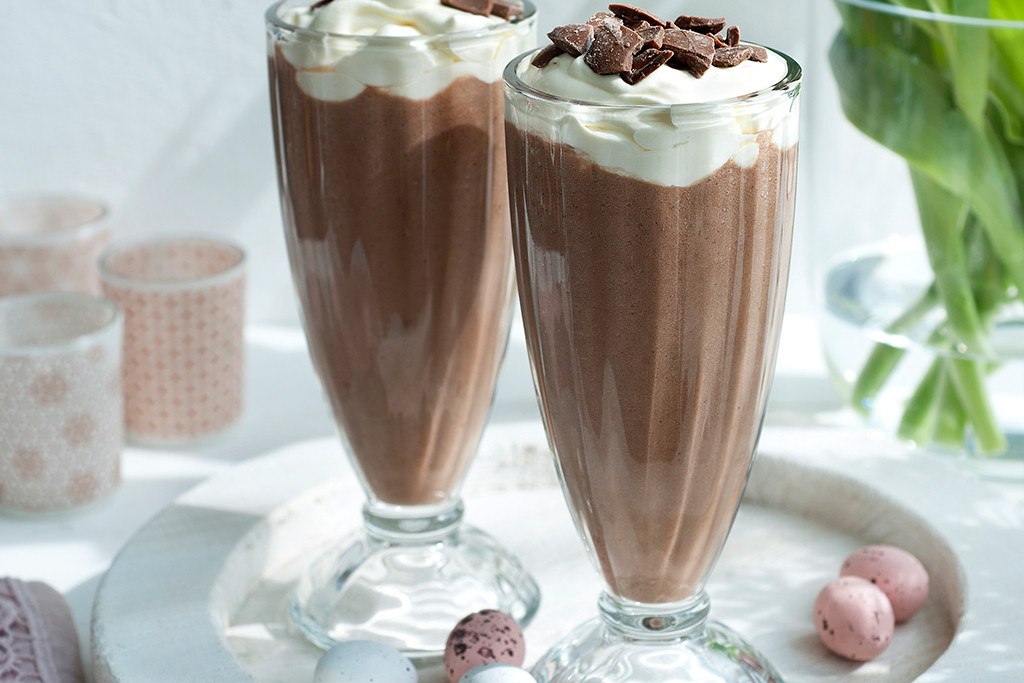 Chocolade milkshake